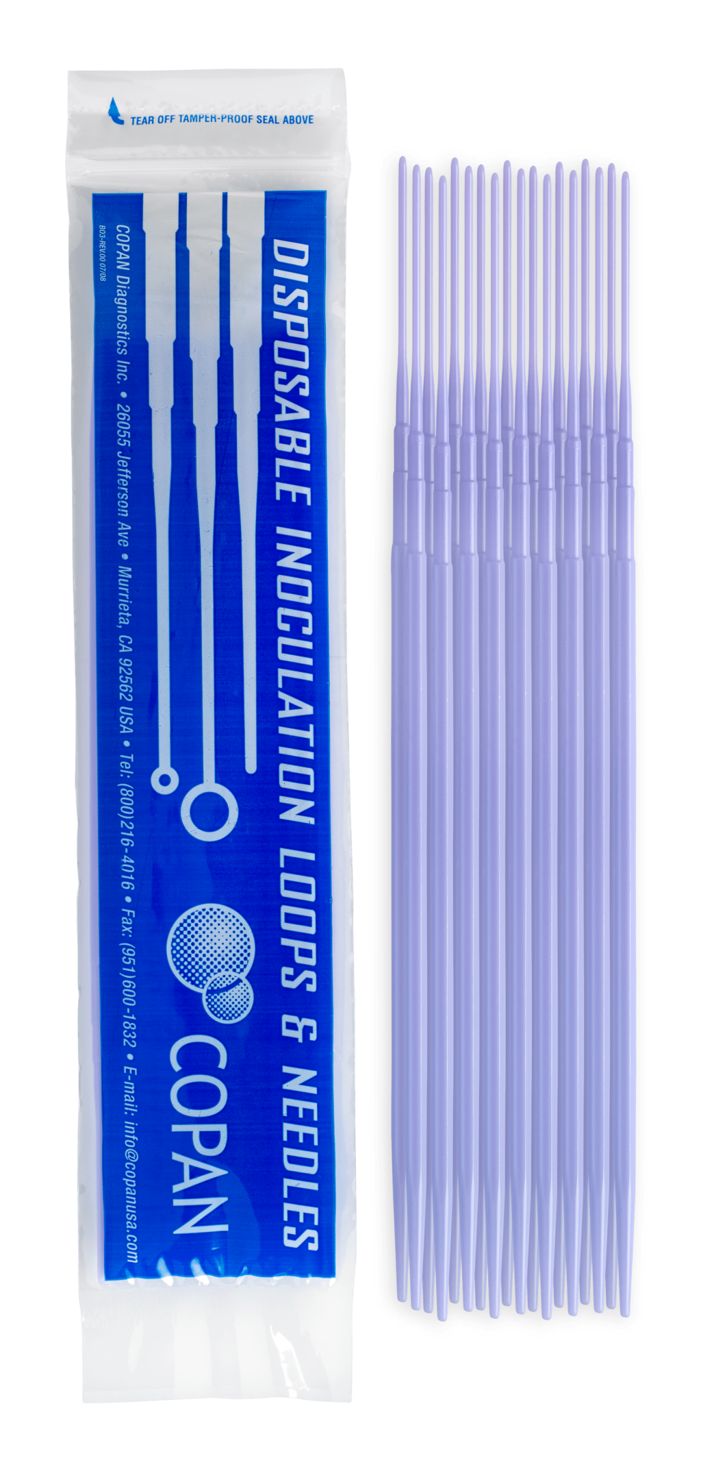 thumbnail interactive-video image 1 of 100-Pack 10ul Disposable Plastic Inoculation Loops - Sterile Laboratory Sampling Rods, 8.58 Inch Length 1 of 6