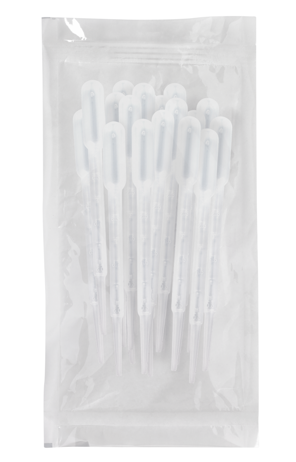 Disposable Transfer Pipet 200CS20 Transfer Pipet Grad. up to 3 mL at 0.5 mL Intervals with 3.5 mL - 20 per Peel Pouch, Sterile