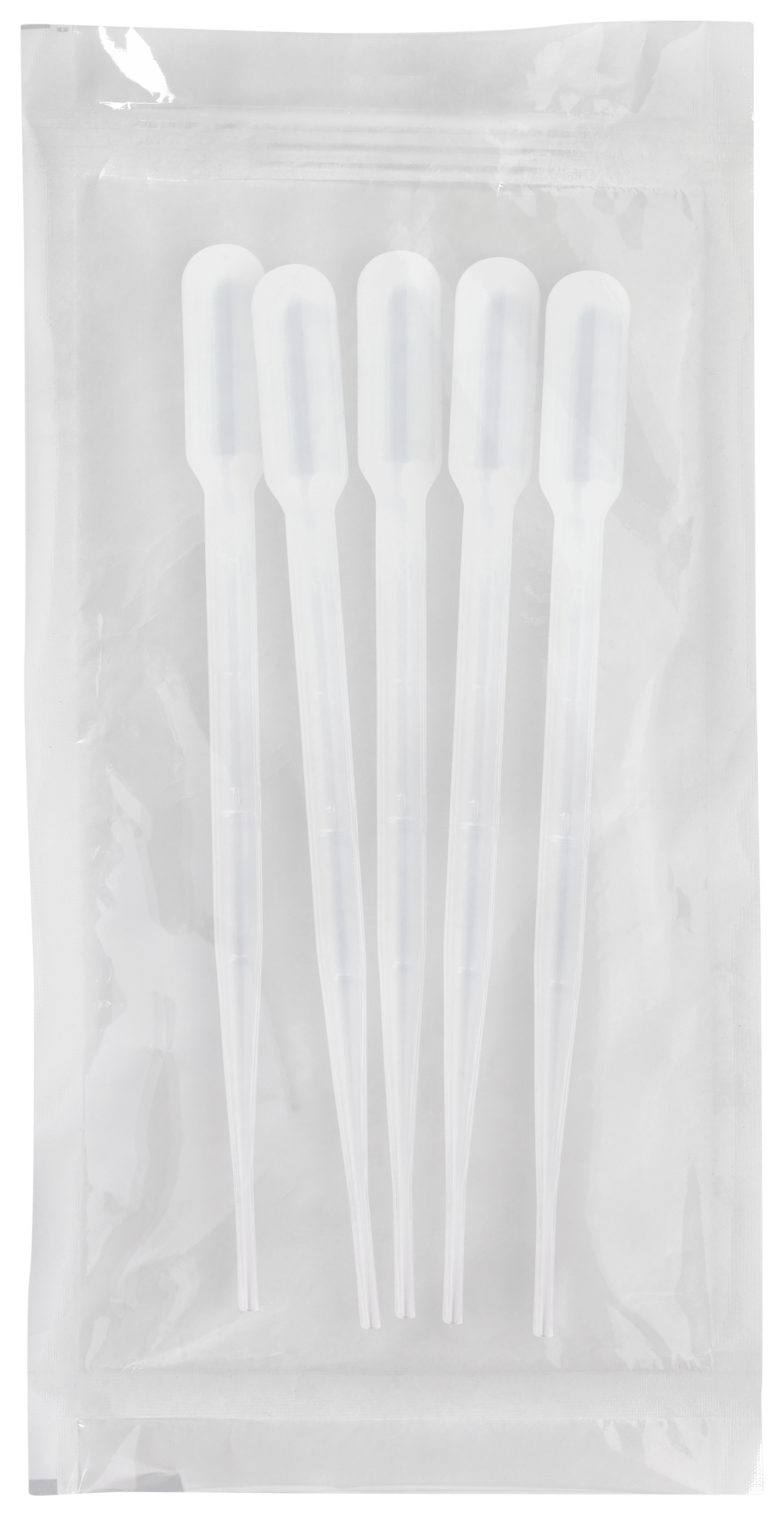 Disposable Transfer Pipet 212CS05 Transfer Pipet for Blood Bank Grad. Up to 2 mL at 0.5 mL Intervals - 5 per Peel Pouch, Sterile