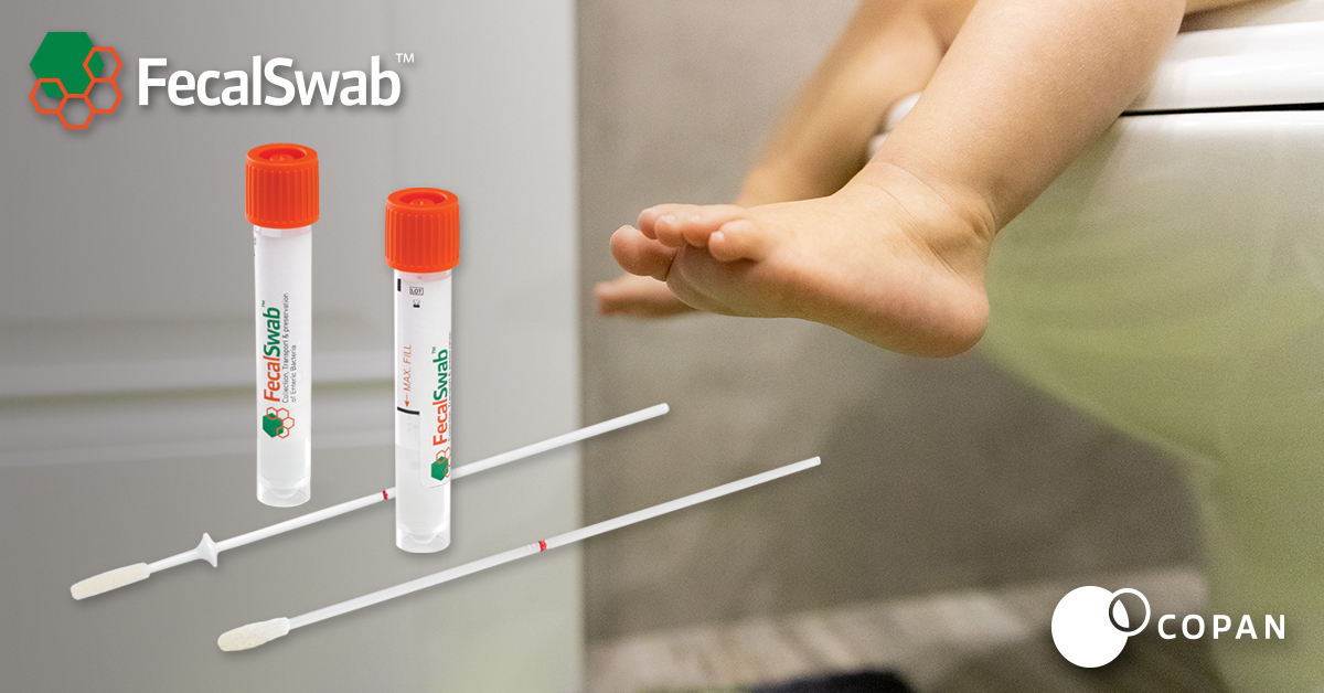 Versatile EasyToUse FecalSwab® is an Excellent Alternative to