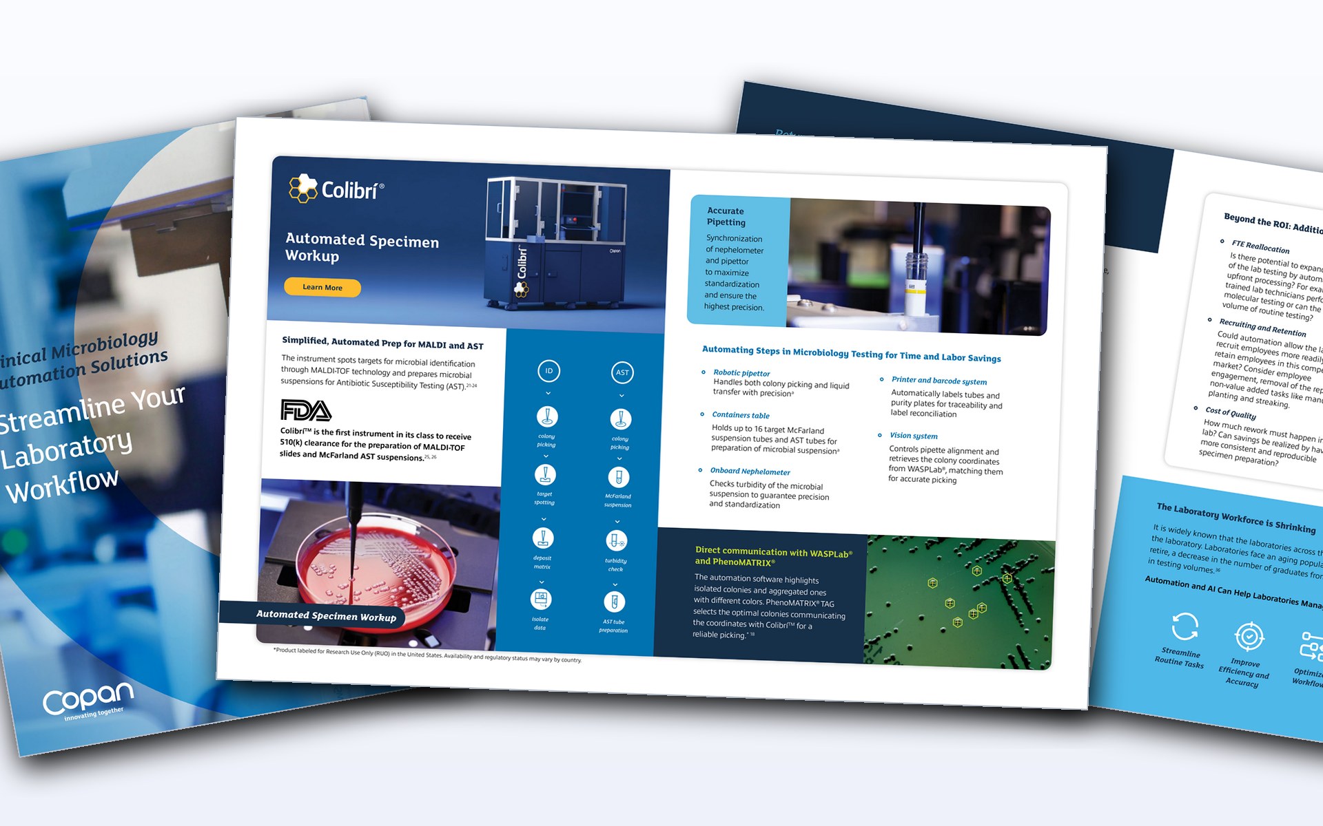 Colibrí™ Brochure | Automated Specimen Workup | COPAN