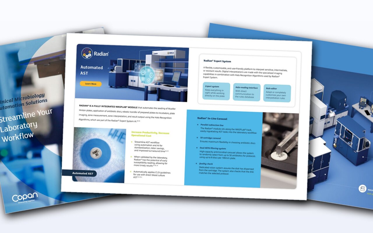 Diffusion Ast Radian®: Automated Disk Diffusion AST Brochure