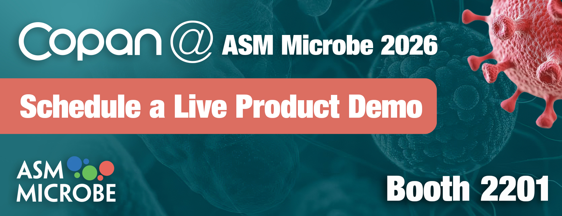 Book a demo with Copan at ASM Microbe 2026